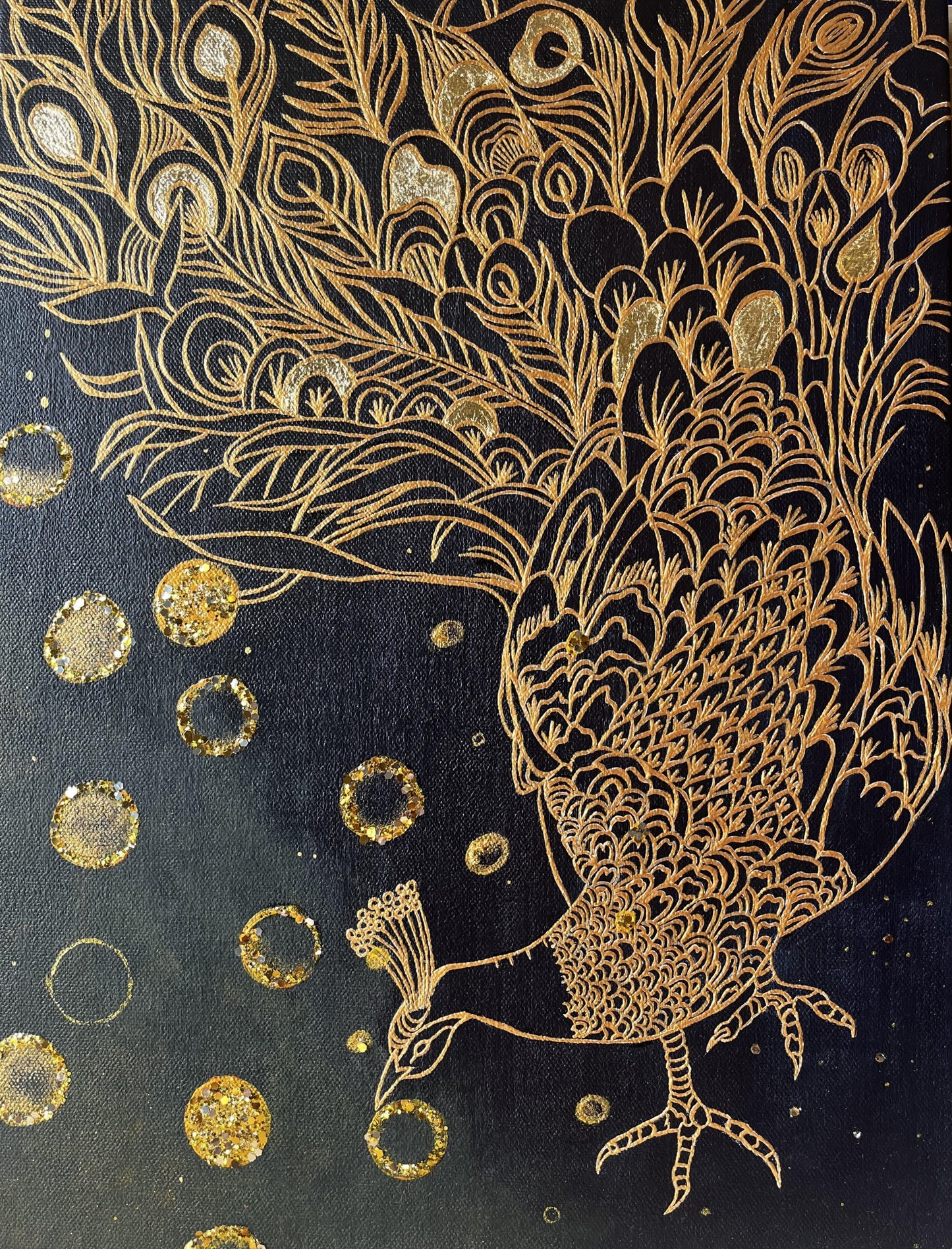 Golden Peacock