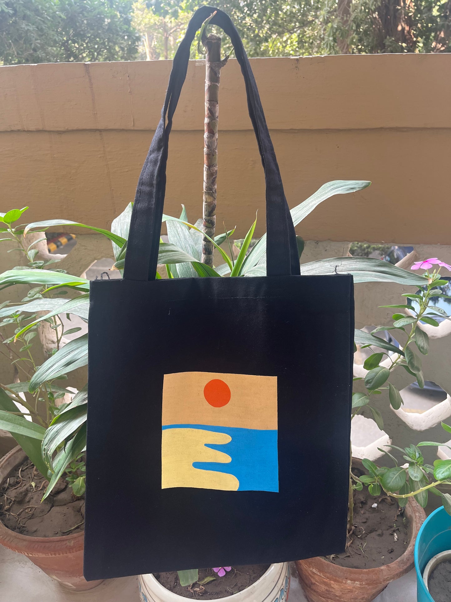 Lines of Horizon II Tote Bag