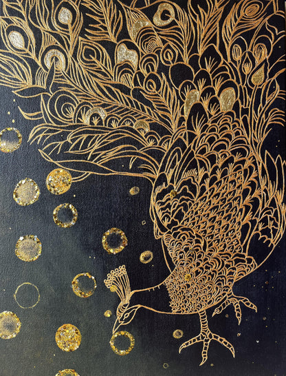 Golden Peacock