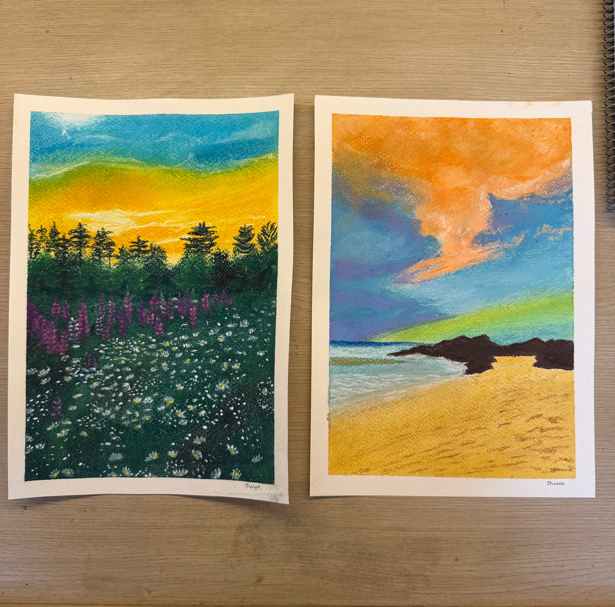 Colourful Sky Landscape