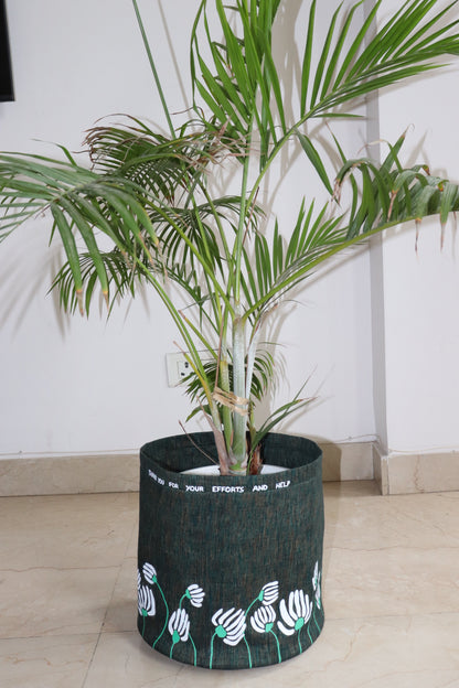 Upcycled Plant Pot Sleeve