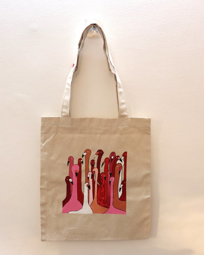 Flamingo Bliss Tote Bag