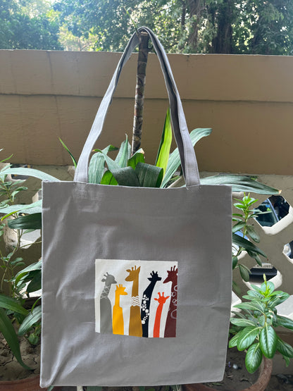 Giraffe Gang Tote Bag