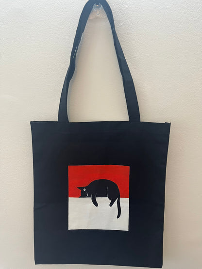 Lazy Cat Tote Bag