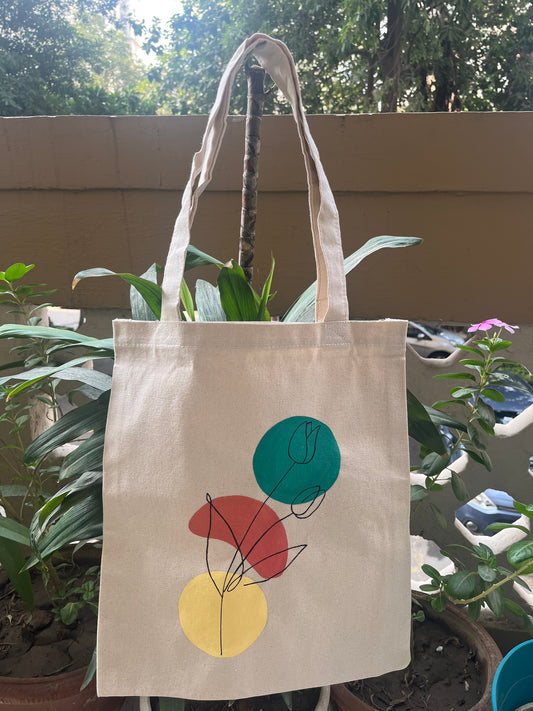 Lines & Layers Tote Bag