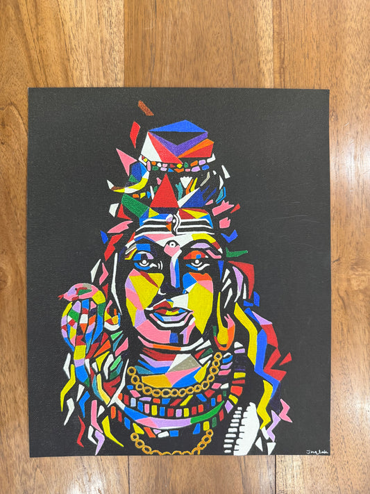 Shiva Shakti Abstract Print