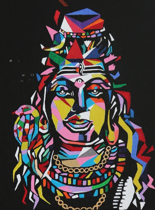Shiva Shakti Abstract